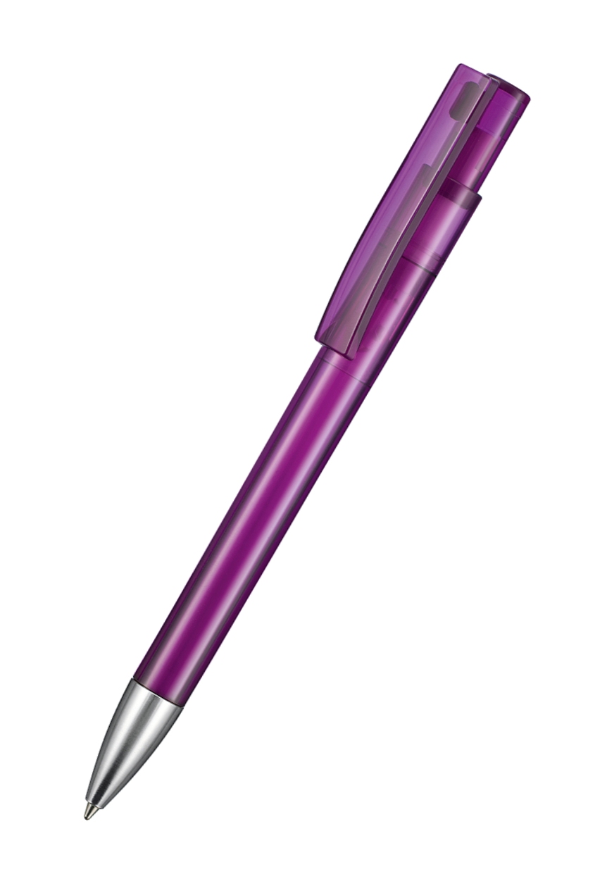 Ritter Pen Kugelschreiber Stratos Transparent 17900 Pflaumen-Lila 3903