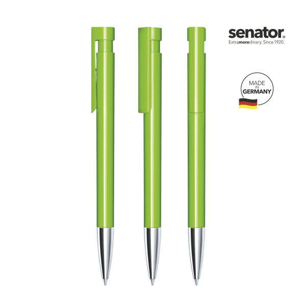 2986_Liberty_polished_MTT_376_5_P_SENATOR_Kugelschreiber SENATOR Kugelschreiber LIBERTY Polished MTT 2986 Pantone 376 Hellgrün