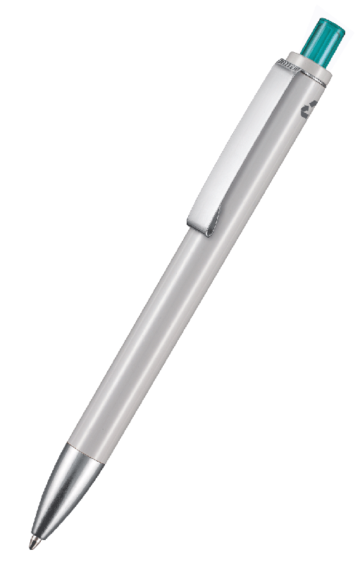 Ritter Pen Kugelschreiber EXOS RECYCLED 97600 Grau-Smaragd-Grün 1425-4044