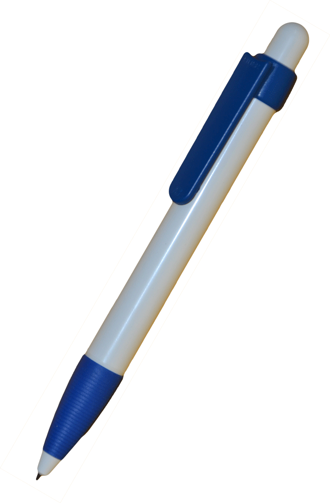 RITTER-PEN Kugelschreiber Soft Booster 02773- weiß-mittelblau