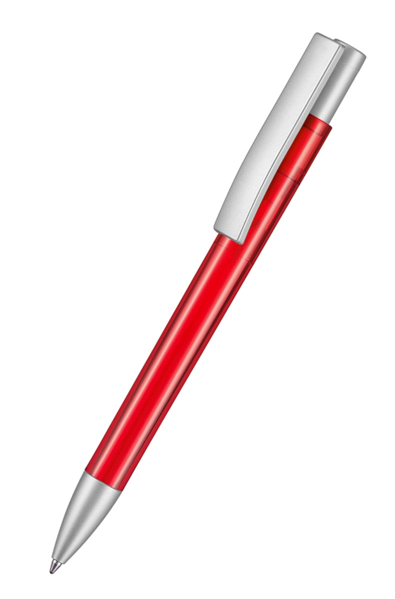 Ritter Pen Kugelschreiber Stratos Transparent SI 37901 Feuer-Rot 3609