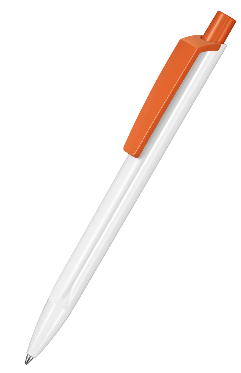 Ritter Pen Kugelschreiber Tri-Star P 03532 Weiß 0101 mit Orange 0501