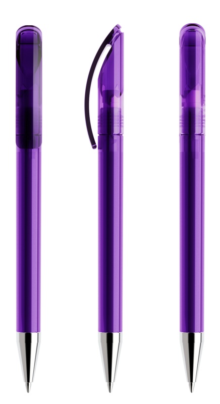 prodir DS3 Kugelschreiber TTC transparent T30 violett