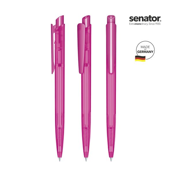 SENATOR Kugelschreiber DART Clear 2602 Rhodamine Red