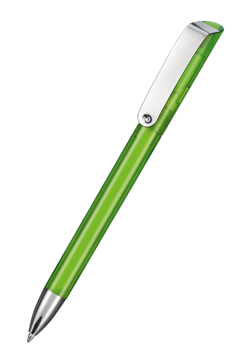 Ritter Pen Kugelschreiber Glossy Transparent 10086 Gras-Grün 4070 