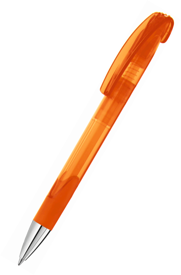 UMA Kugelschreiber LOOK grip transparent SI 0-0122 Orange