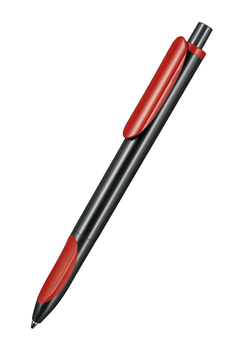 Ritter Pen Kugelschreiber Ellips 07200 Schwarz-Signal-Red 1500-0601