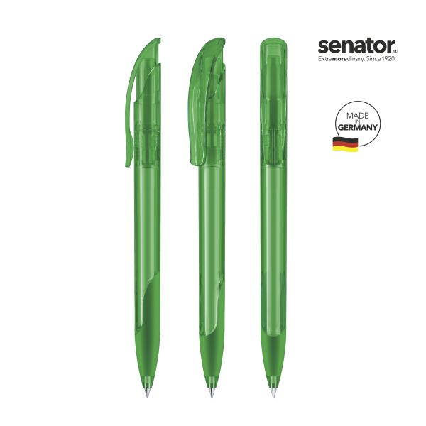 SENATOR Kugelschreiber CHALLENGER Clear SG 2597 Pantone 347 Grün