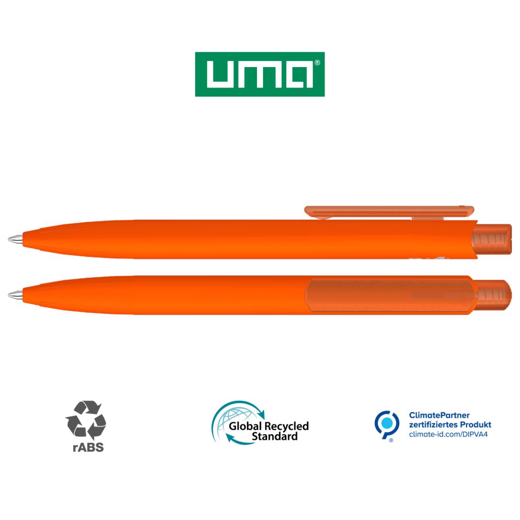 UMA Kugelschreiber STAGE K frozen GUM RECY 0-0550 orange