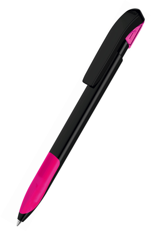 UMA Kugelschreiber SKY grip 0-0126 Schwarz-Magenta