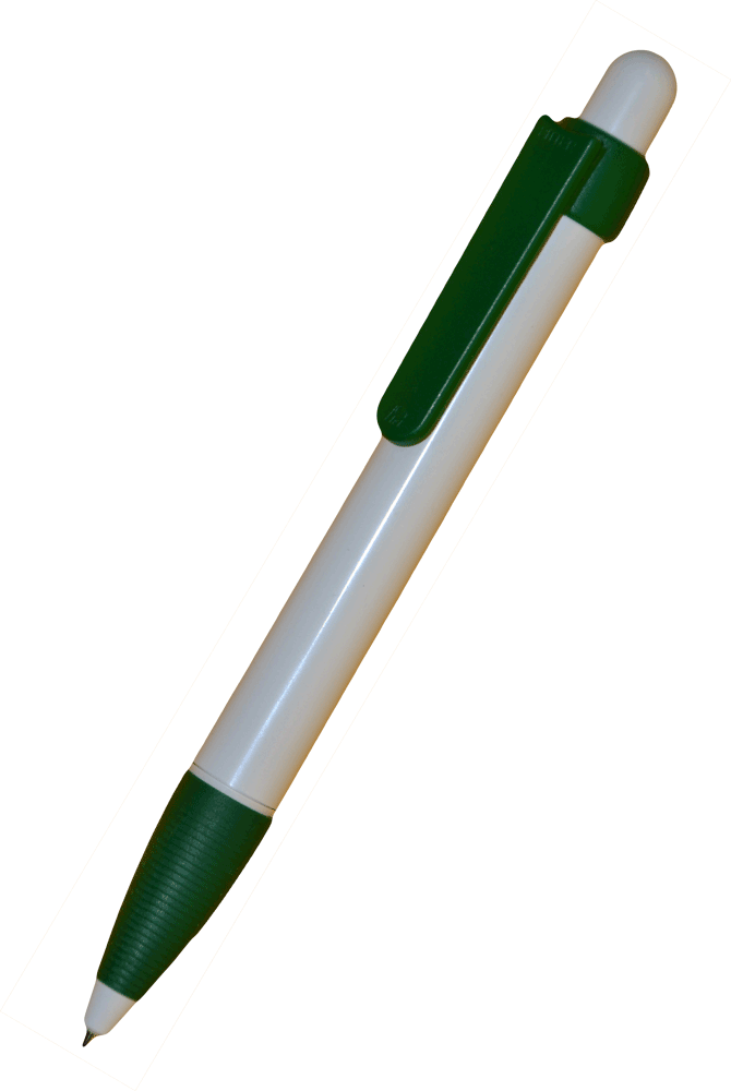 RITTER-PEN Kugelschreiber Soft Booster 02773- weiß-grün