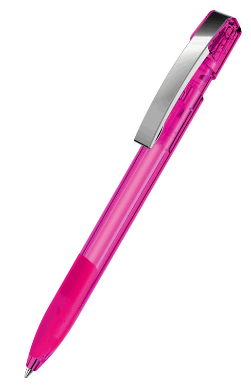 UMA Kugelschreiber SKY grip tranparent M 0-0126 Magenta