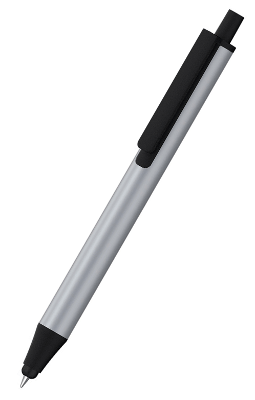 Klio-Eterna Kugelschreiber Flute stylus metal PP 60280 Silber CS