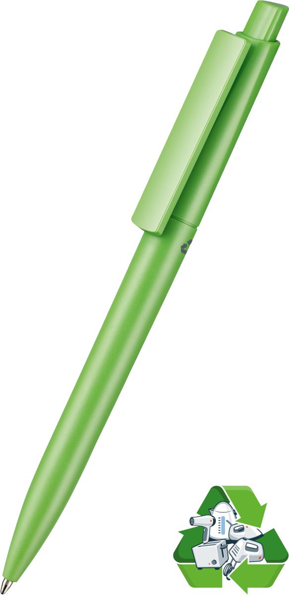 Ritter Pen Kugelschreiber Crest Recycled ID 95920 grün