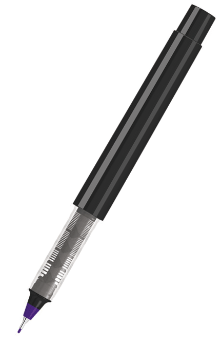 UMA Fineliner RECYCLED PET PEN PRO FL schwarz 0-2254 Dunkelviolett