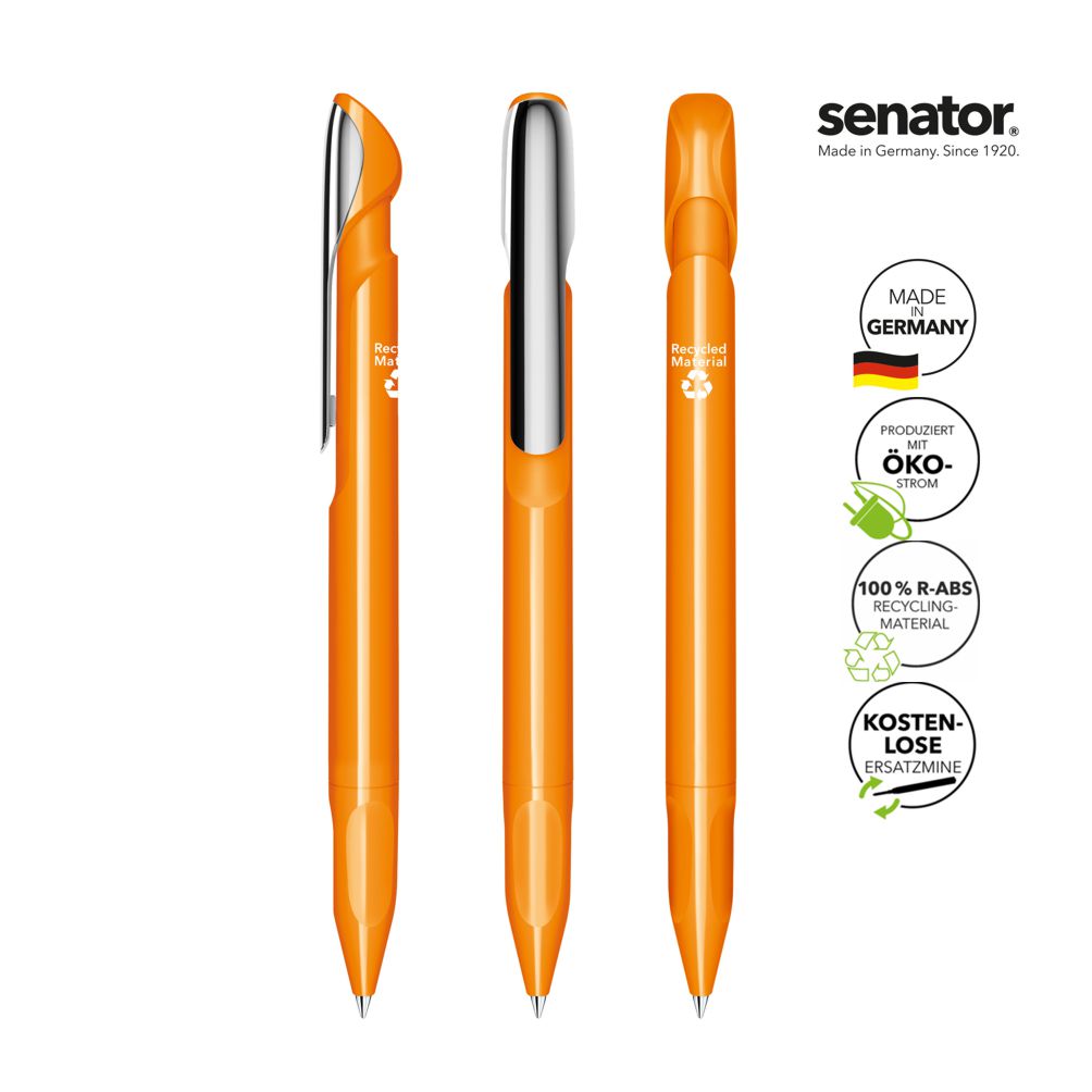 SENATOR Kugelschreiber EVOXX POLISHED RECYCLED MC 3277 - Orange