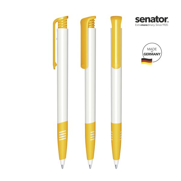 SENATOR Kugelschreiber SUPER HIT Polished Basic SG 2956 Pantone 7408 Gelb