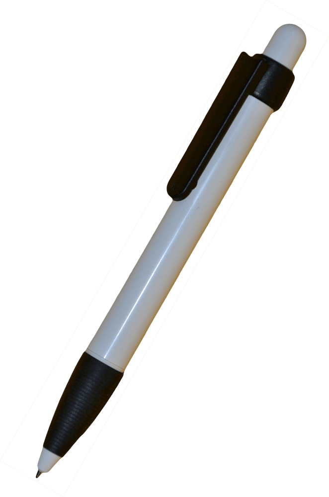 RITTER-PEN Kugelschreiber Soft Booster 02773- weiß-schwarz