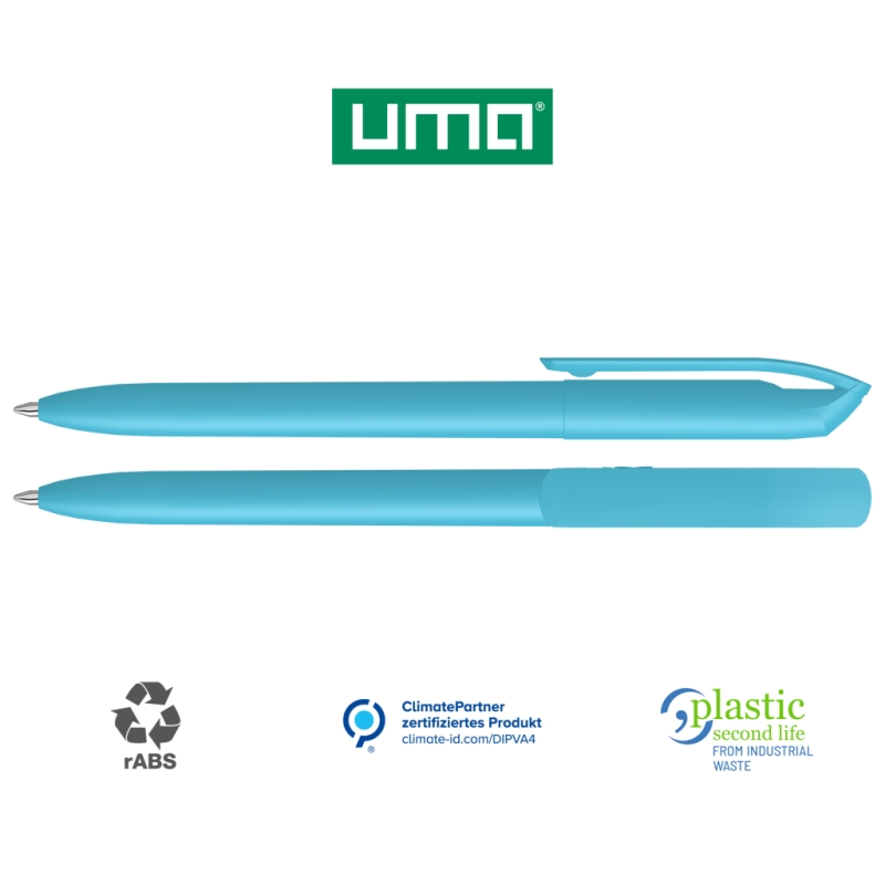 UMA Kugelschreiber SENZ RECY 0-0166 cyan