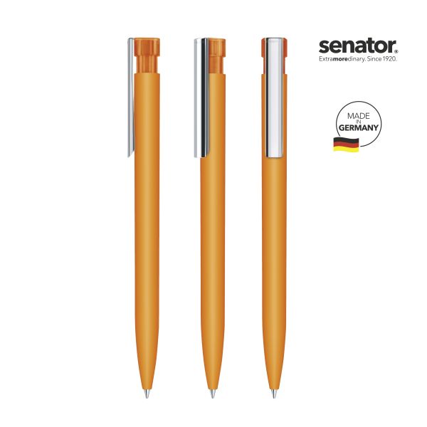 SENATOR Kugelschreiber LIBERTY Softtouch MC 2942 Pantone 151 Orange