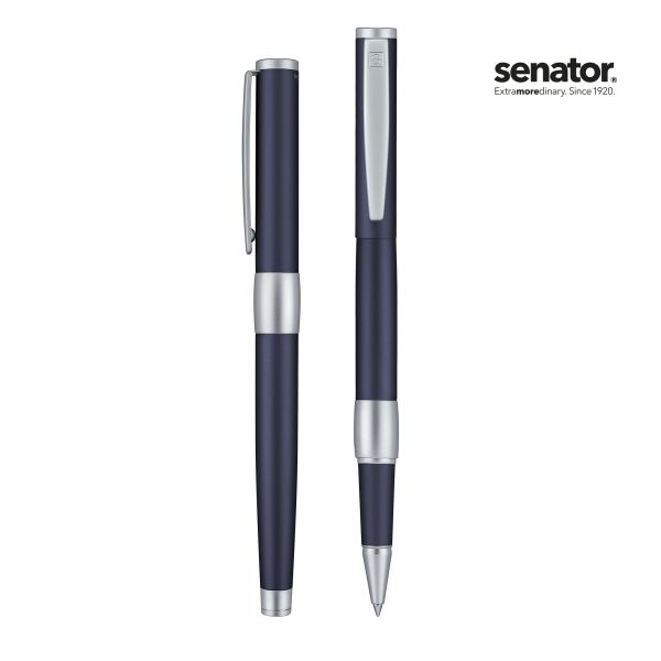 SENATOR Metallrollerball IMAGE CHROME Blau 1036