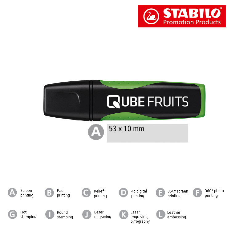 STABILO GREEN BOSS Pastel Textmarker lila