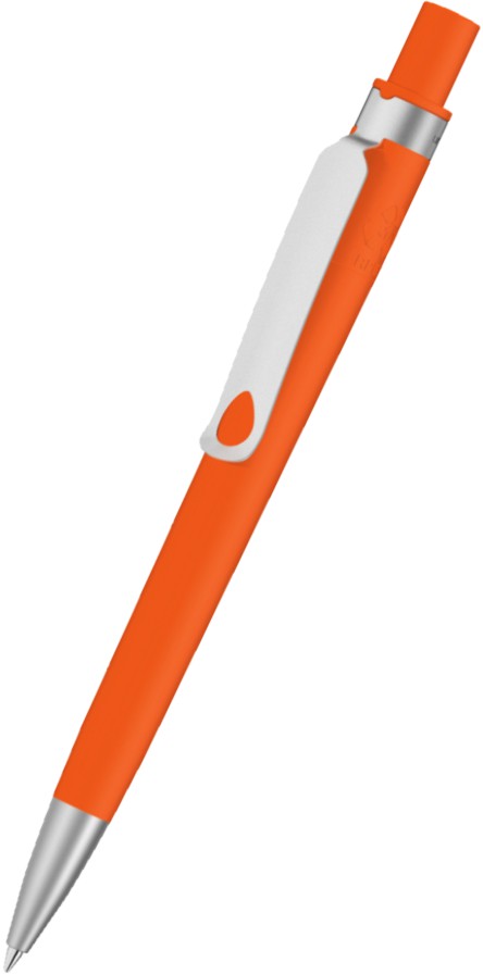UMA Kugelschreiber RECYCLED PET PEN CORE F SI 0-2350 orange