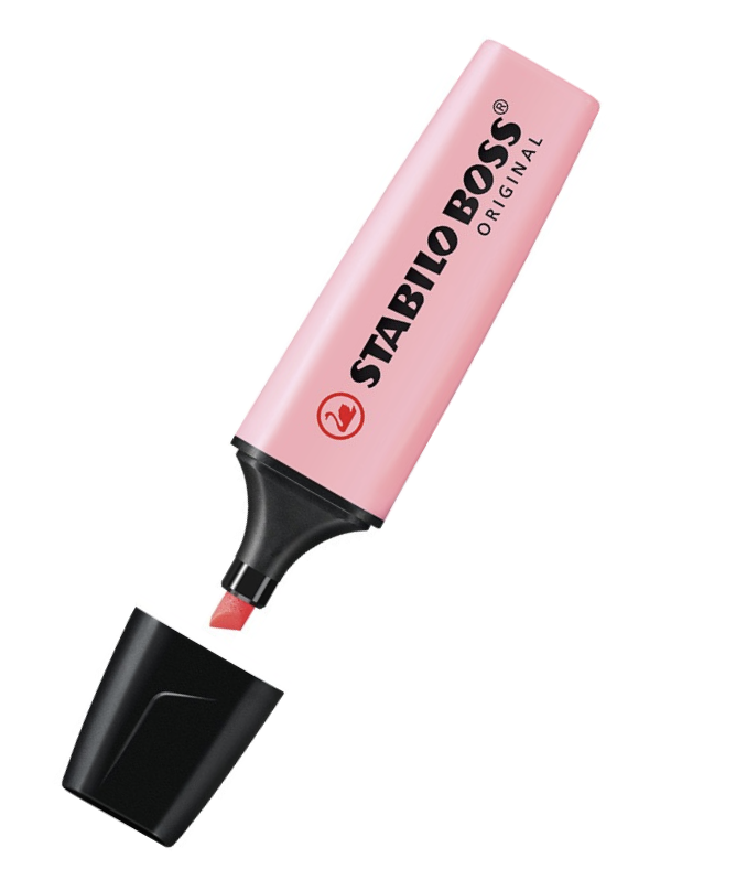 STABILO BOSS ORIGINAL Textmarker Pastel rosa