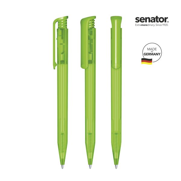 SENATOR Kugelschreiber SUPER HIT Frosted 2244 Pantone 376 Grün