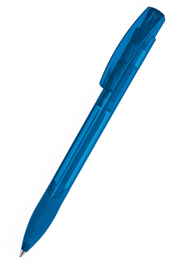 UMA Kugelschreiber OMEGA grip transparent 0-0531 Blau