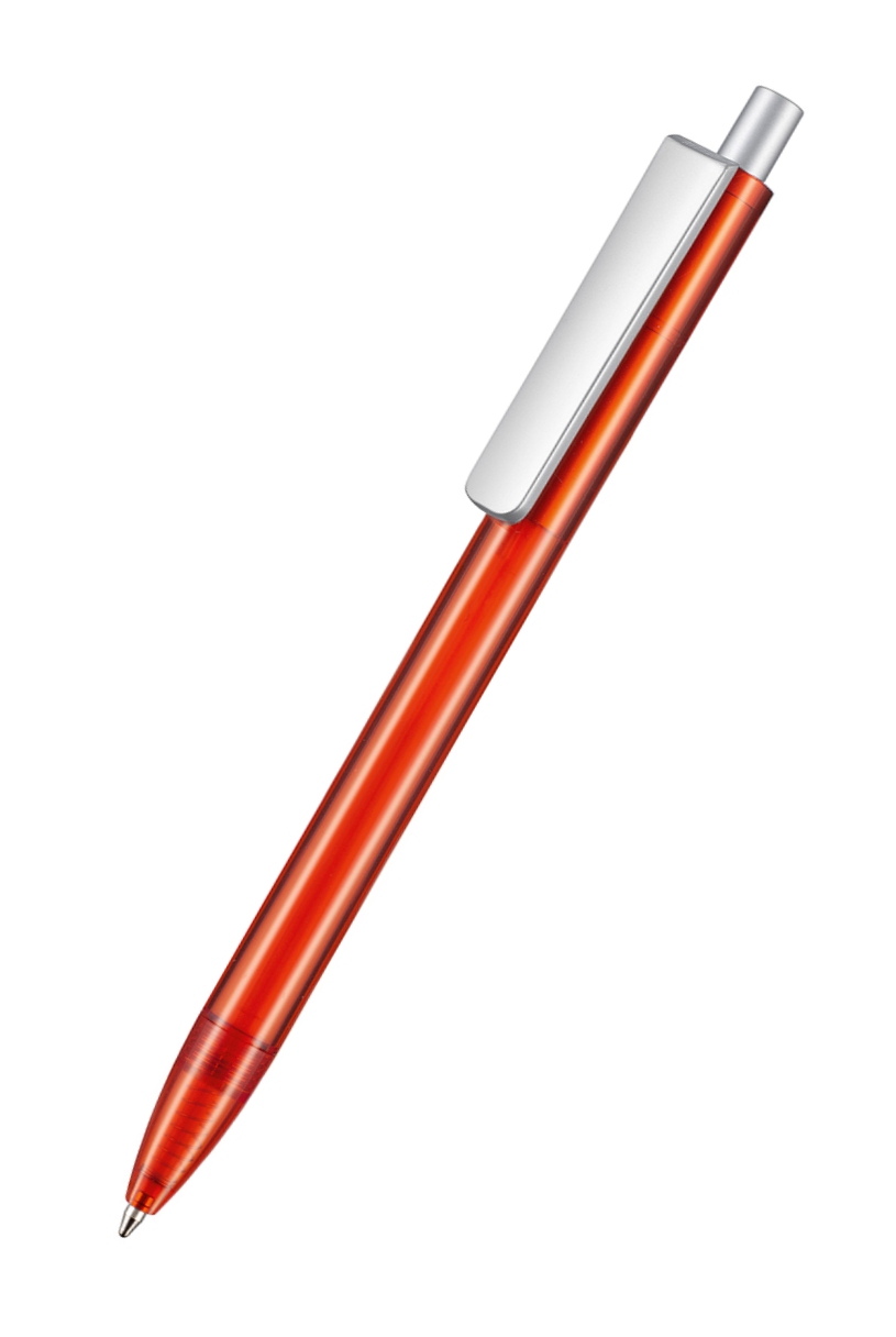 Ritter Pen Kugelschreiber Ionos Transparent 41280 Feuer-Rot 3609