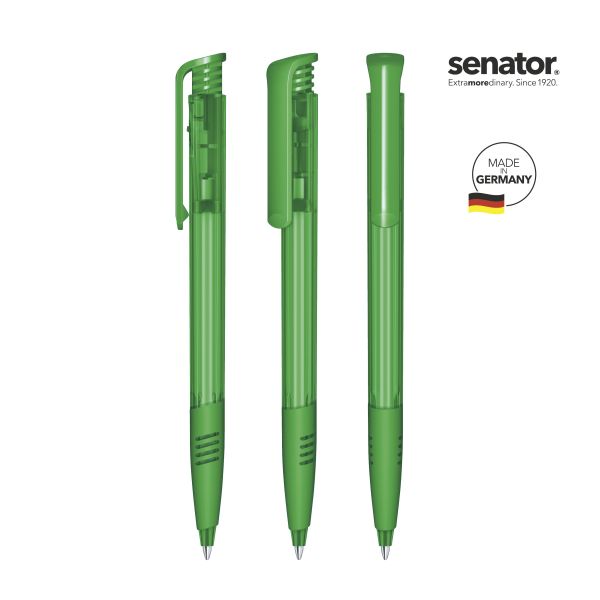 SENATOR Kugelschreiber SUPER HIT Clear SG 2234 Pantone 347 Grün
