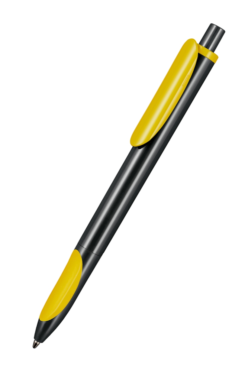 Ritter Pen Kugelschreiber Ellips 07200 Schwarz-Lemon-Yellow 1500-0200