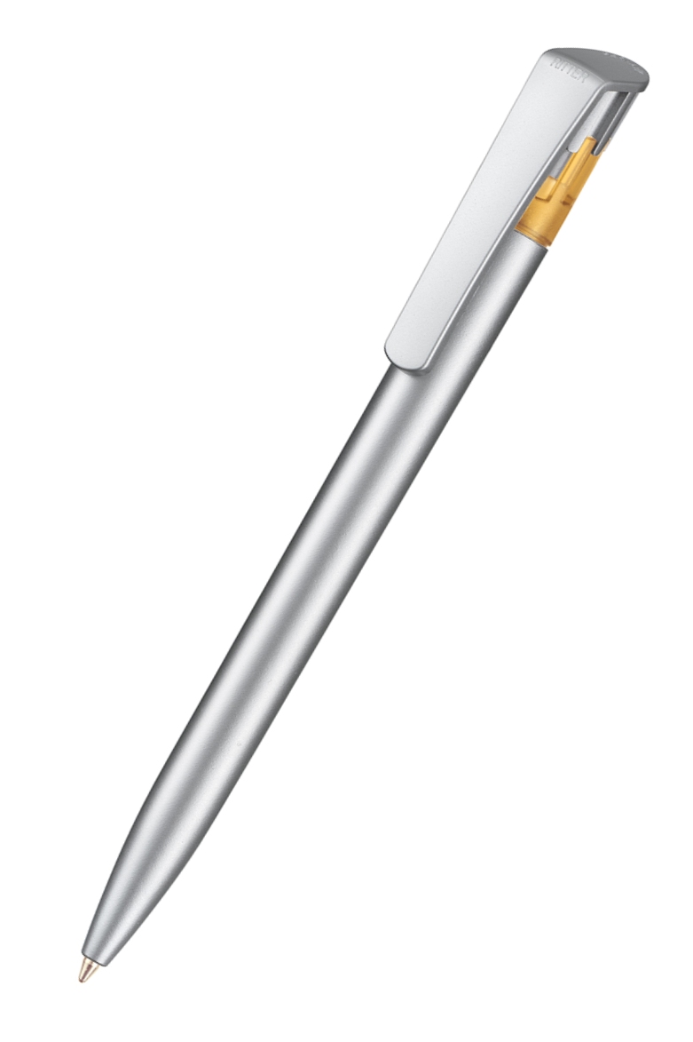 Ritter Pen Kugelschreiber All-Star Silver 50070 Mango-Gelb 3505