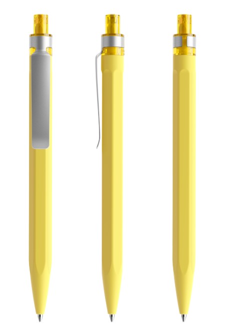 QS50 prodir Kugelschreiber PRS Metall-Clip R07 lemon
