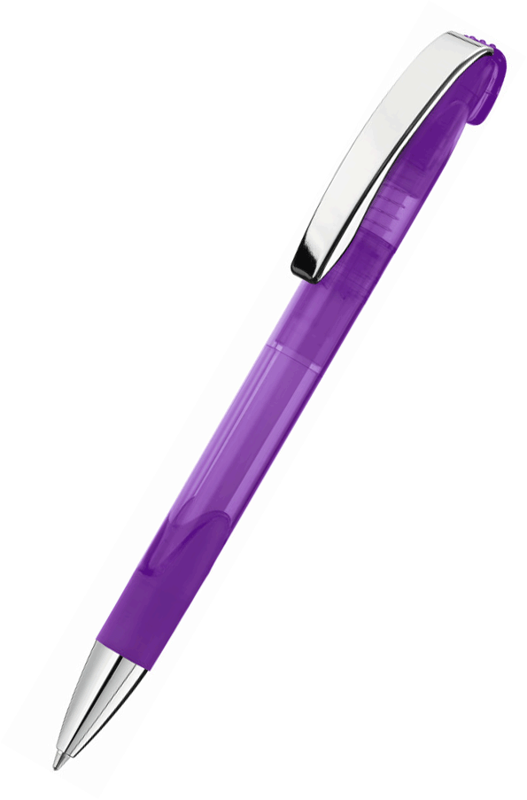 UMA Kugelschreiber LOOK grip transparent M SI 0-0122 Violett