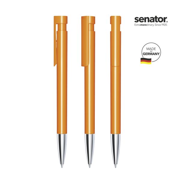 2986_Liberty_polished_MTT_151_5_P_SENATOR_Kugelschreiber SENATOR Kugelschreiber LIBERTY Polished MTT 2986 Pantone 151 Orange