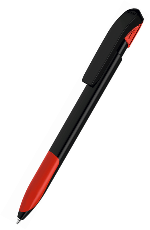 UMA Kugelschreiber SKY grip 0-0126 Schwarz-Rot