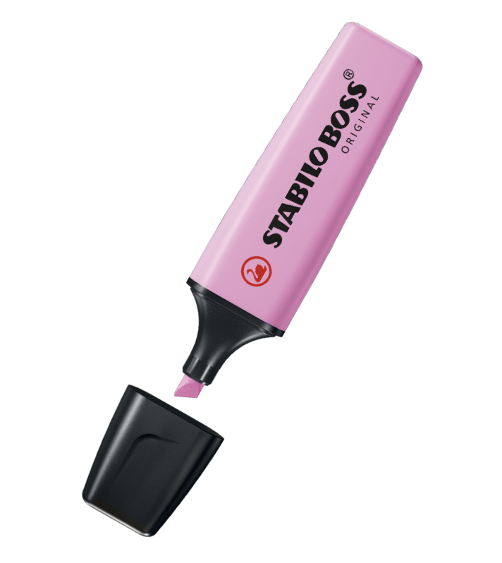 STABILO BOSS ORIGINAL Textmarker Pastel fuchsia