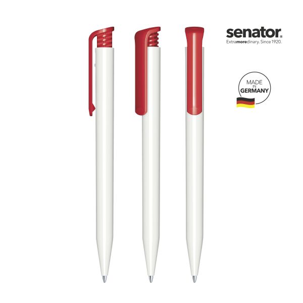 SENATOR Kugelschreiber SUPER HIT Polished Basic 2955 Pantone 186 Rot