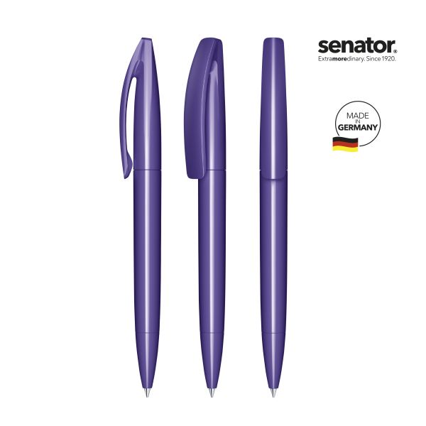 SENATOR Kugelschreiber BRIDGE Polished 3250 Pantone 267 Violett