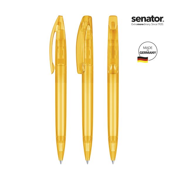 SENATOR Kugelschreiber BRIDGE Clear Pantone 7408 Gelb