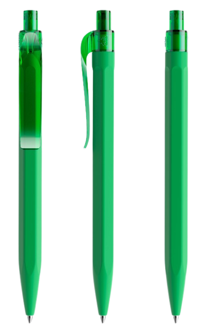 QS50 prodir Kugelschreiber PRT Curved-Clip R67 bright green