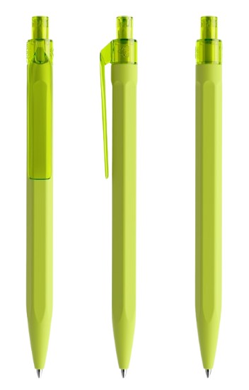 QS50 prodir Kugelschreiber PRT Flat-Clip R66 yellow-green