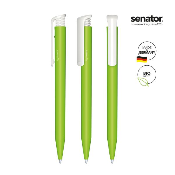 SENATOR Bio Kugelschreiber SUPER HIT 3300 matt Hellgrün Pantone 376