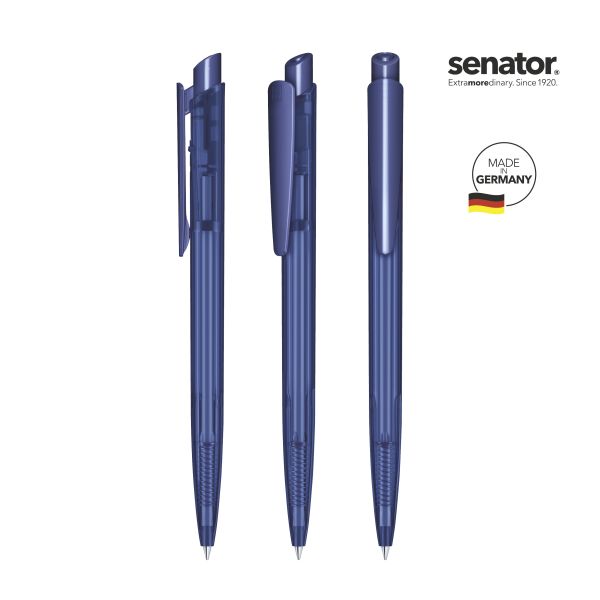 SENATOR Kugelschreiber DART Clear 2602 Pantone 2757 Blau