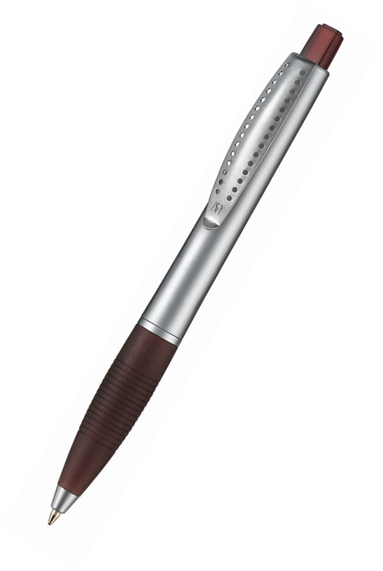 Ritter Pen Kugelschreiber Club Silver 28800 Mocca-Braun 0419