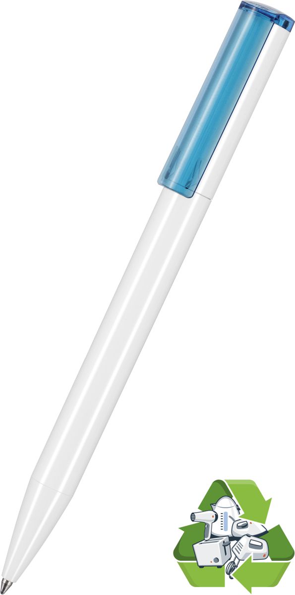 Ritter Pen Kugelschreiber Lift Recycled 93810 hellblau 1389