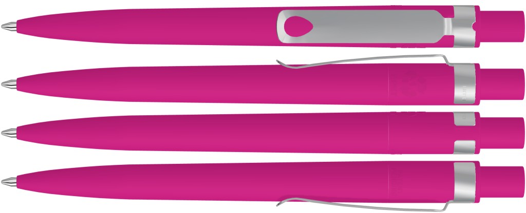 UMA Kugelschreiber RECYCLED PET PEN CORE GUM 0-2350 magenta