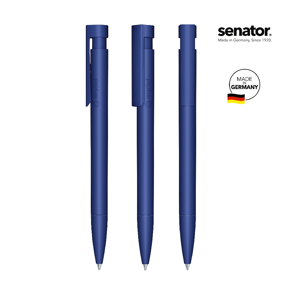 SENATOR Kugelschreiber LIBERTY MATT RECYCLED 3307 - Dunkelblau 2757